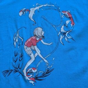 Threadless Club 12 Vintage 2006 "FISH AND WATER" T